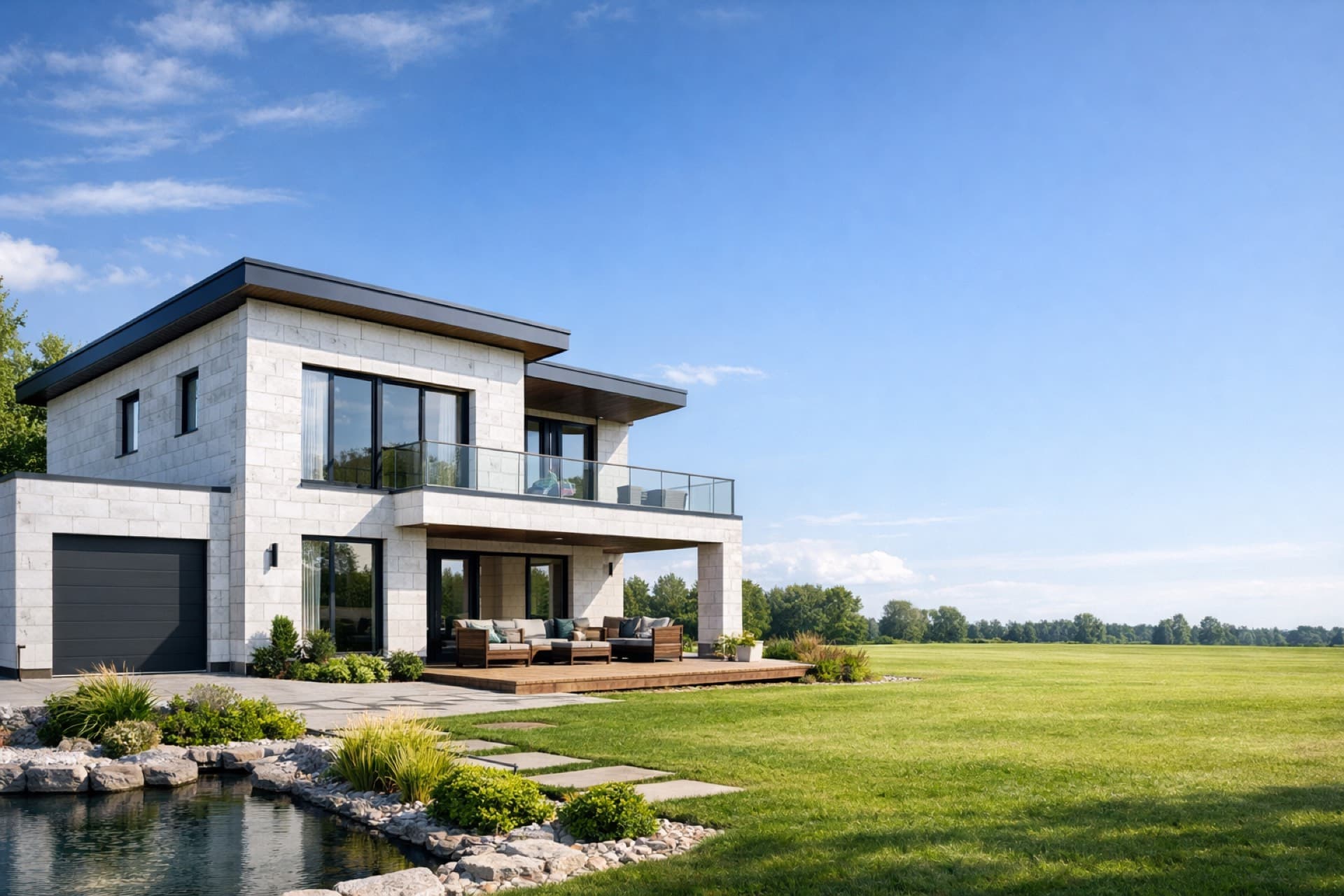 Дом из газобетона в Курске