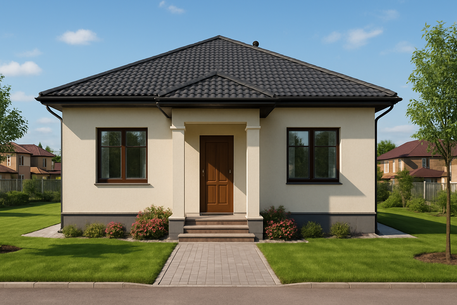 Дом 10×10, один этаж в Курске