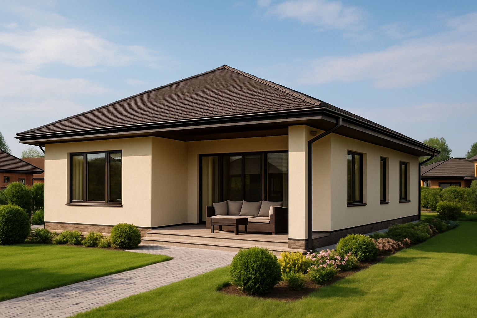 Дом из газобетона 150 м² в Курске — расчёт блоков и стоимость